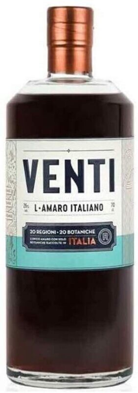 AMARO VENTI L'AMARO ITALIANO CL70 26% vol.