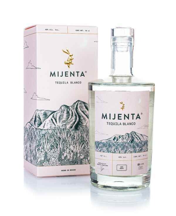 TEQUILA BLANCO MIJENTA CL 70 40% VOL. ASTUCCIATA