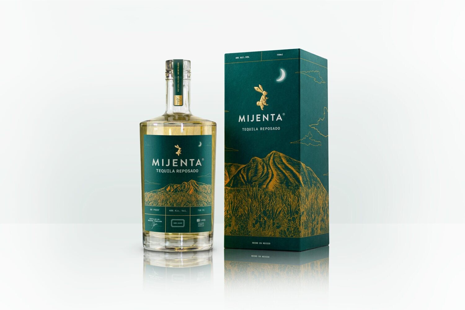 TEQUILA REPOSADO MIJENTA CL 70 40% VOL. ASTUCCIATA