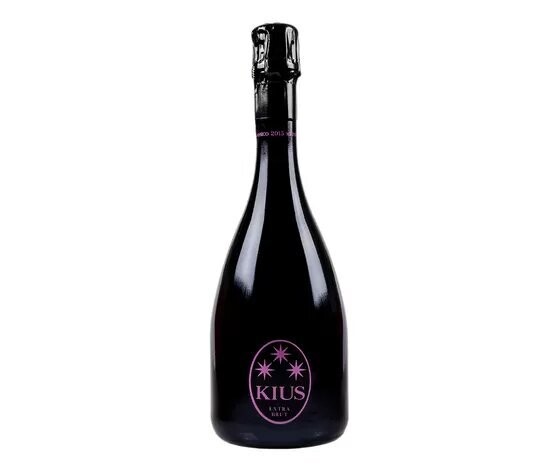 VINO SPUMANTE ROSATO KIUS EXTRA BRUT MILLESIMANTO MARCO CARPINETI 13% VOL. CL 75