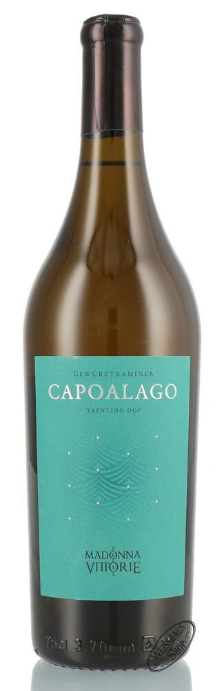 VINO MADONNA DELLE VITTORIE CAPOALAGO GEWURZTRAMINER TRENTINO D.O.P. CL 75 13% VOL.