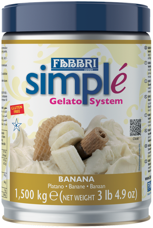 SIMPLE' FABBRI BANANA KG 1,500