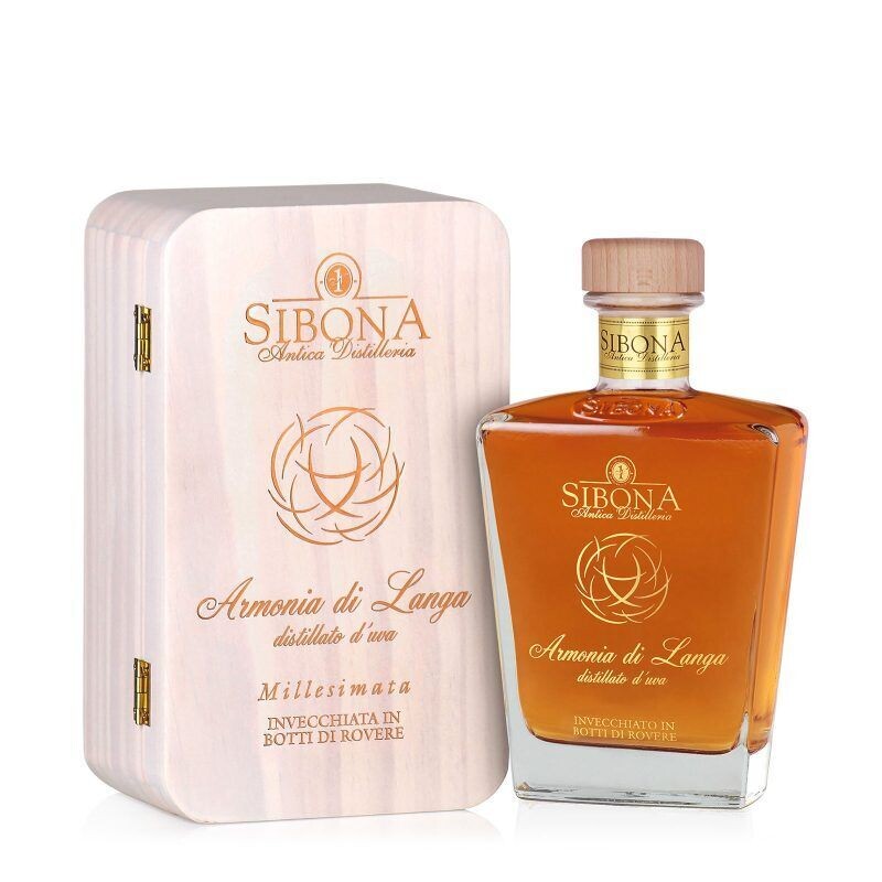 GRAPPA SIBONA ARMONIA DI LANGA DISTILLATO D'UVA I44 RISERVA SPECIALE CL 70 40% VOL