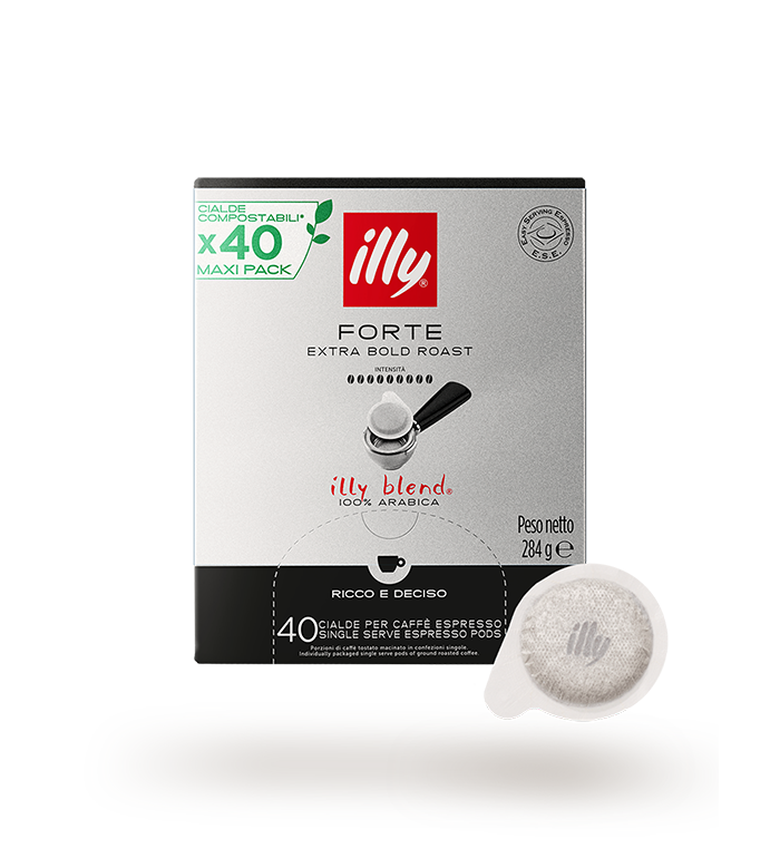 CAFFE' ILLY IN CIALDE GUSTO FORTE X 40 PEZZI