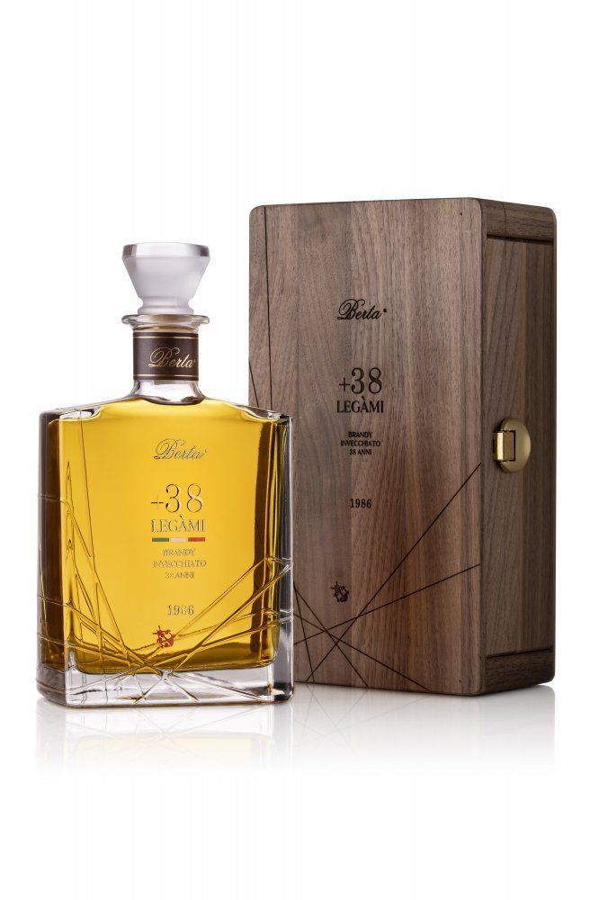 BERTA LEGAMI +38 BRANDY 70 CL IN ASTUCCIO DI LEGNO