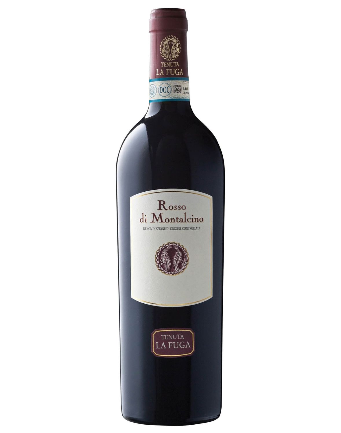 VINO ROSSO DI MONTALCINO D.O.C. 2023 TENUTA LA FUGA CL 75 14,5% VOL.