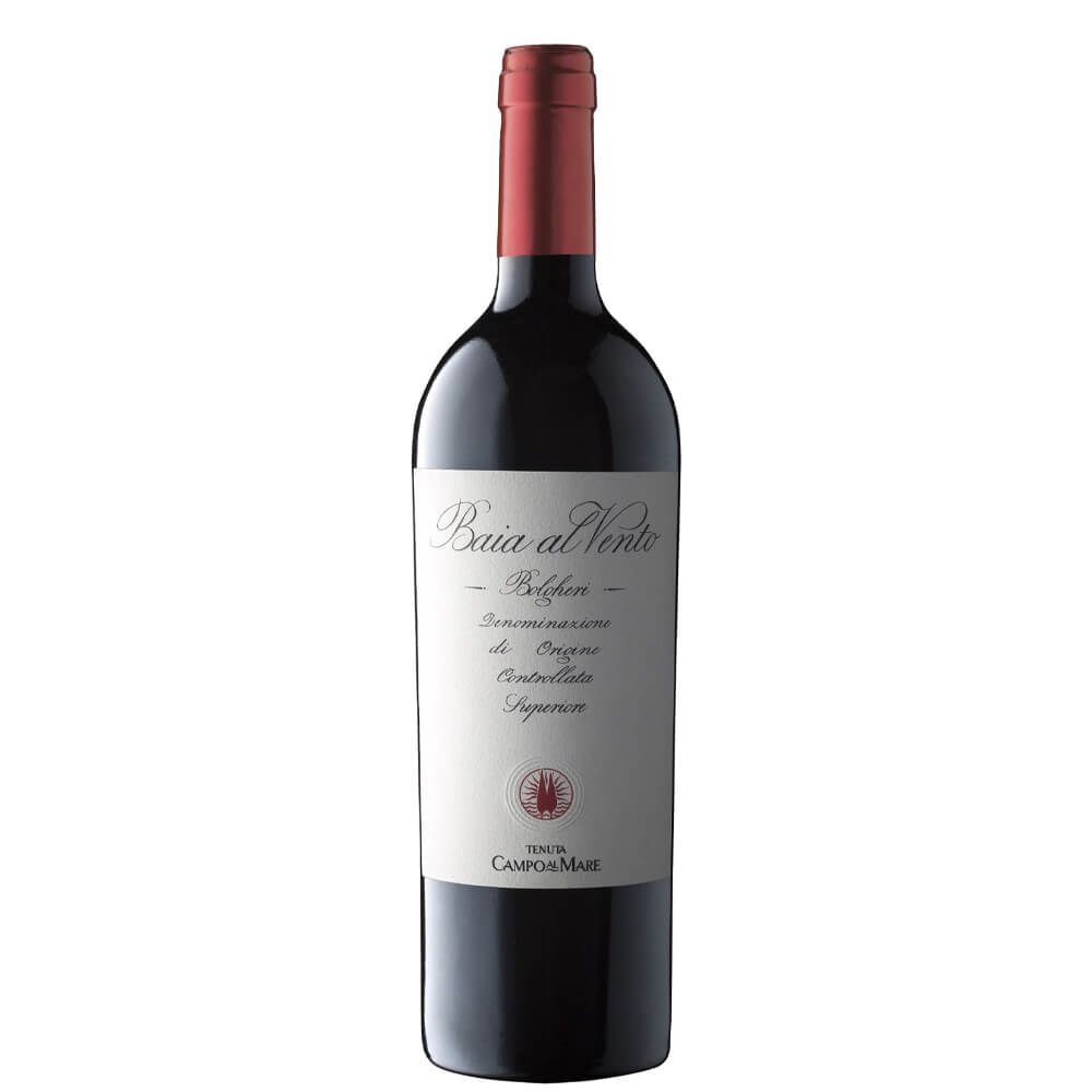 VINO BAIA AL VENTO BOLGHERI 2021 TENUTA CAMPO AL MARE CL 75 14,5% VOL.