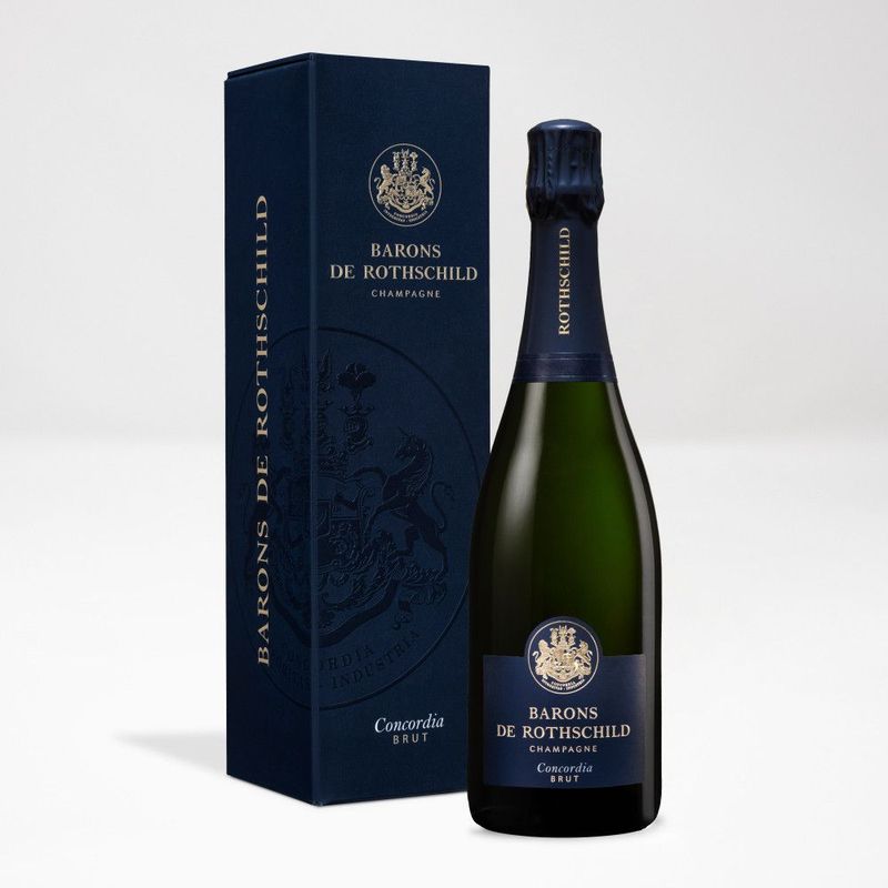 CHAMPAGNE BARONS DE ROTHSCHILD CONCORDIA BRUT 12%VOL. CL 75 ASTUCCIATO