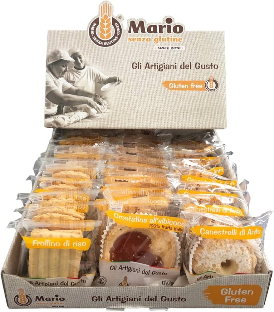 MARIO SENZA GLUTINE MISTO X 27 CROSTATINA 3 GUSTI