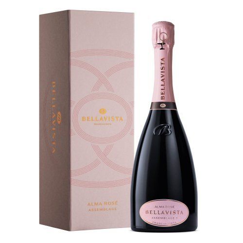 Franciacorta DOCG "Alma Rosé Assemblage 1" - Bellavista (astuccio)
