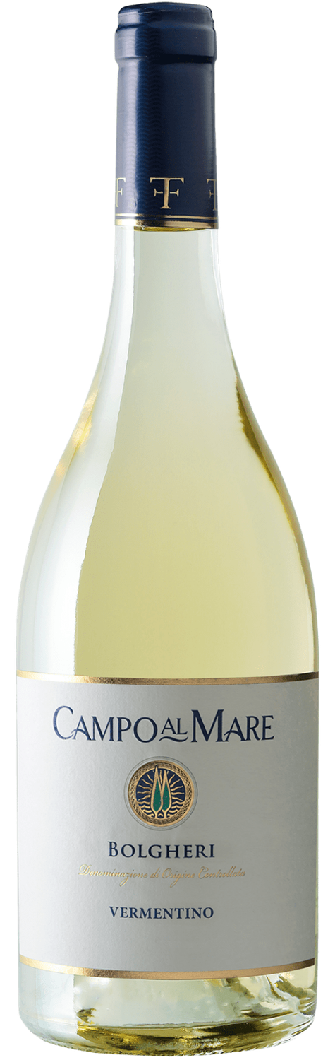 VINO VERMENTINO TOSCANA BOLGHERI DOC CAMPO AL MARE CL75 12%VOL.