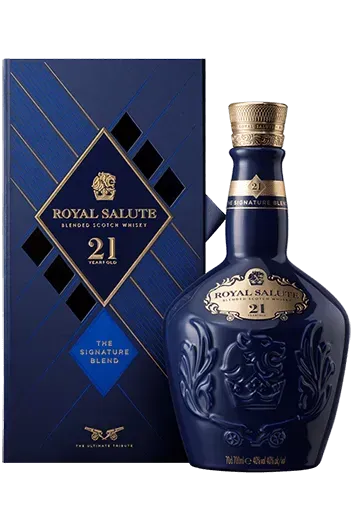 WHISKY CHIVAS ROYAL SALUTE 21 YEAR OLD CL 70 40% vol.ASTUCCIATO