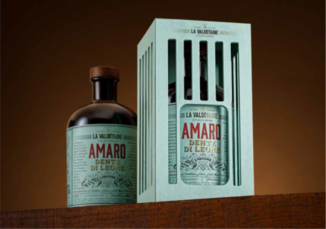 AMARO DENTE DI LEONE LA VALDOTAINE 32,6% VOL 1LT LANTERNA