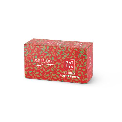 Tè  nero fiori e frutta Nat Tea x 22 filtri