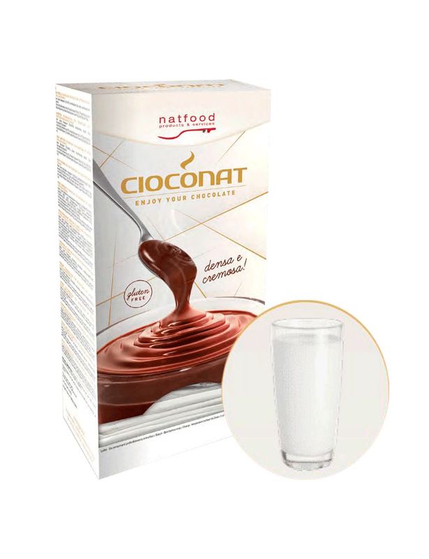 CIOCCOLATA CALDA CIOCONAT LATTE NATFOOD X 36 BUSTINE