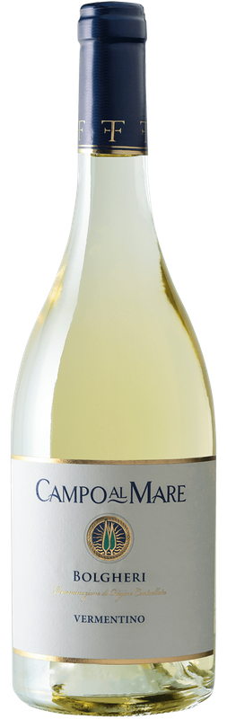 VINO VERMENTINO TOSCANA BOLGHERI DOC CAMPO AL MARE CL75 12%VOL.