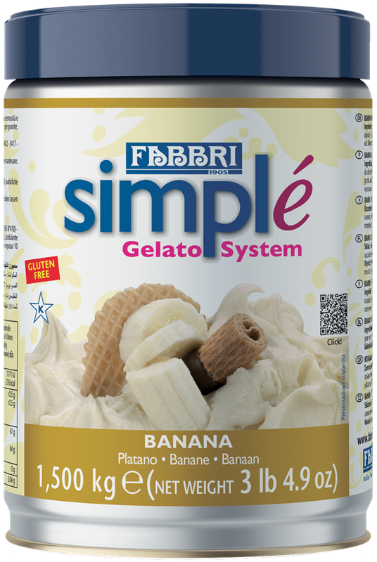 SIMPLE' FABBRI BANANA KG 1,500