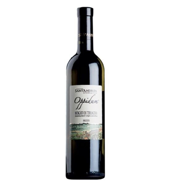 VINO OPPIDUM MOSCATO SECCO DI TERRACINA DOC CANTINA SANT'ANDREA CL 75 13% VOL.
