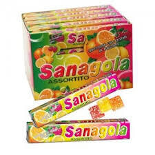 CARAMELLE GOMMOSE SANAGOLA ASSORTITO X 24 STICK CARAMELLE GOMMOSE SANAGOLA ASSORTITO X 24 STICK