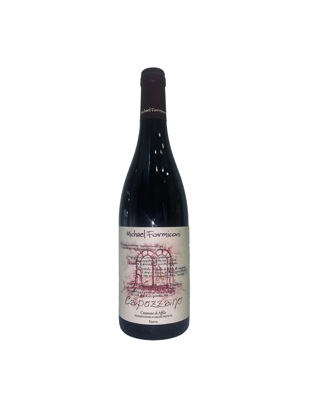 VINO CESANESE DI AFFILE DOP CAPOZZANO RISERVA FORMICONI CL 75 14%