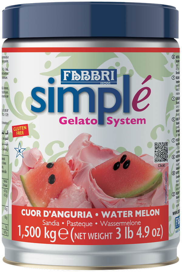 SIMPLE' FABBRI CUOR D'ANGURIA KG 1.500 SIMPLE' FABBRI CUOR D'ANGURIA KG 1.500