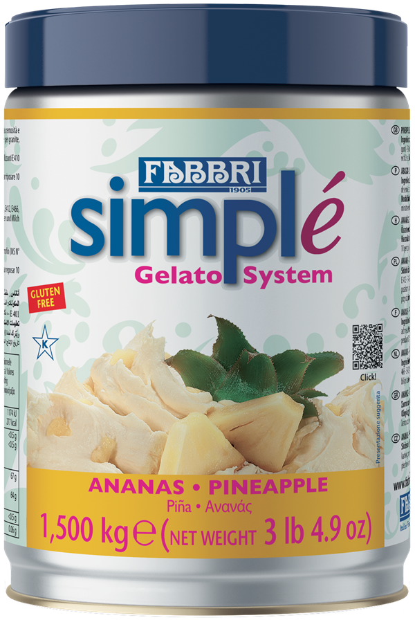 SIMPLE' FABBRI ANANAS KG1.500 SIMPLE' FABBRI ANANAS KG1.500
