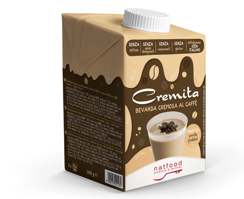 CREMITA NAT FOOD IN BRIK DA 500G CREMITA NAT FOOD IN BRIK DA 500G
