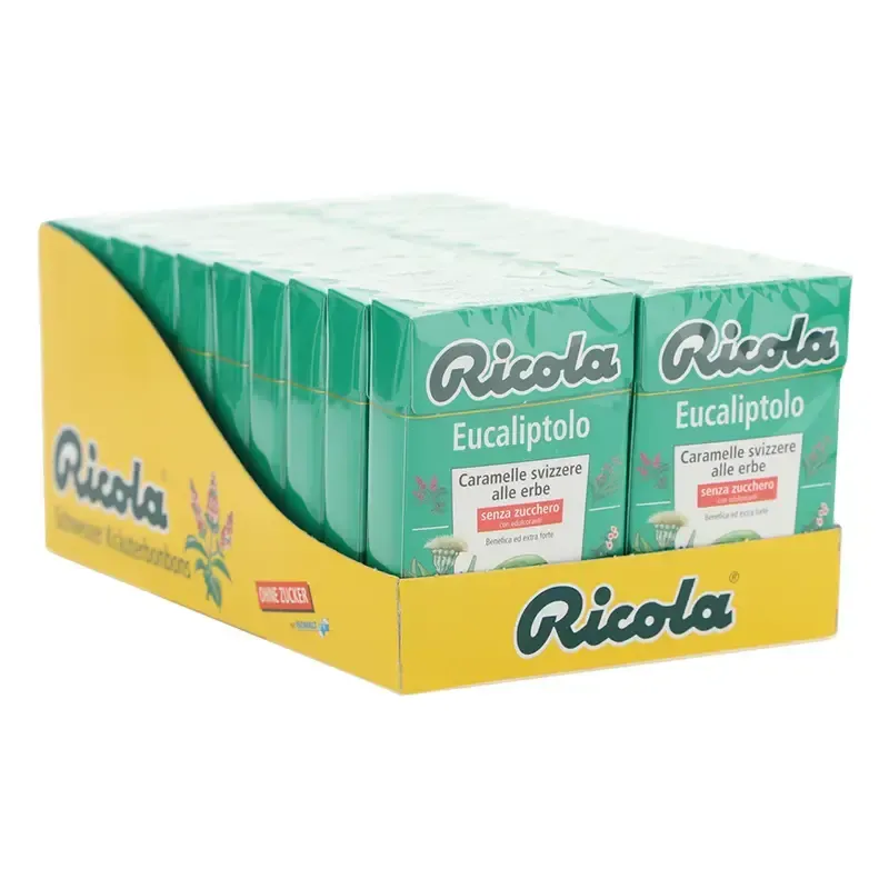 CARAMELLE RICOLA EUCALIPTOLO X 20 BOX