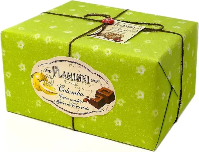 COLOMBA CEDRO CANDITO E GOCCE DI CIOCCOLATO 1KG FLAMIGNI