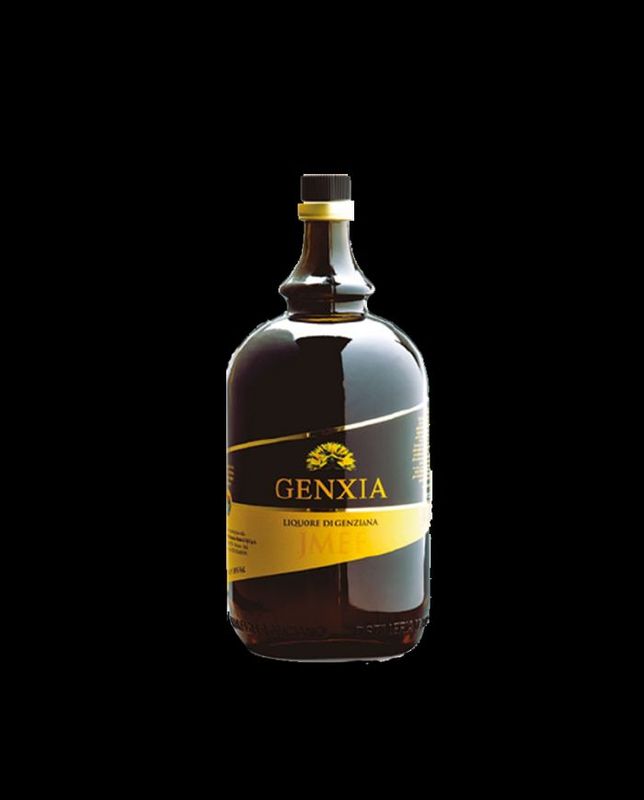 Genxia Liquore d'infuso di radice di Genziana 1,5 lt 30% JMEF Jannamico Liquori