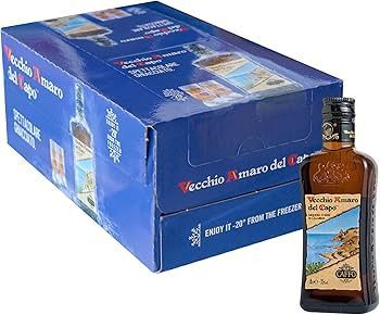 BOX MIGNON VECCHIO AMARO DEL CAPO 20ML 35% VOL. X 60 BOTTIGLIETTE BOX MIGNON VECCHIO AMARO DEL CAPO 20ML 35% VOL. X 60 BOTTIGLIETTE