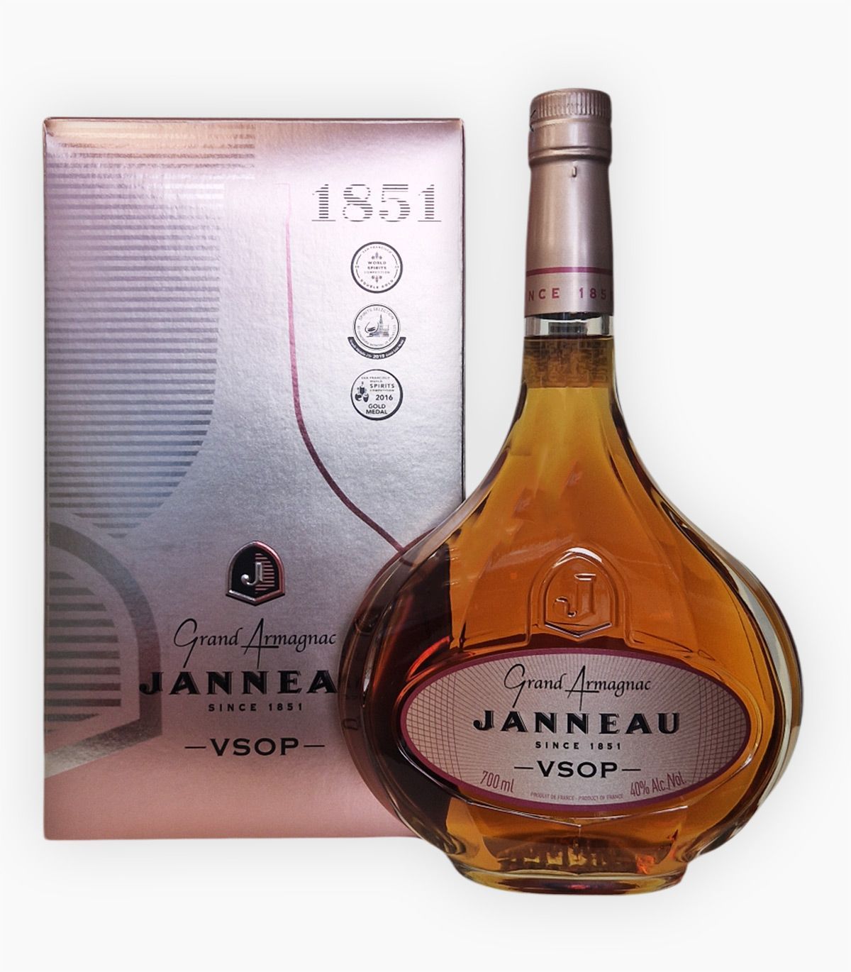 ARMAGNAC JANNEAU VSOP CL70 40% VOL. ASTUCCIATO ARMAGNAC JANNEAU VSOP CL70 40% VOL. ASTUCCIATO