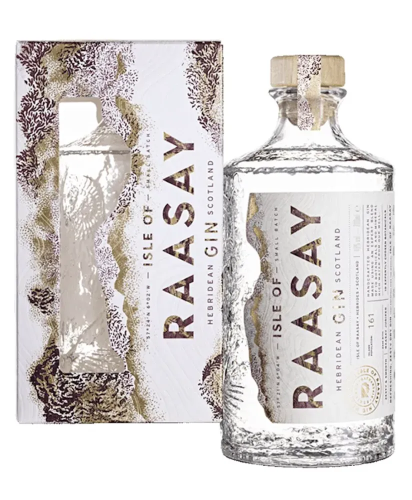 GIN ISLE OF RAASAY CL70 46% VOL. ASTUCCIATO GIN ISLE OF RAASAY CL70 46% VOL. ASTUCCIATO