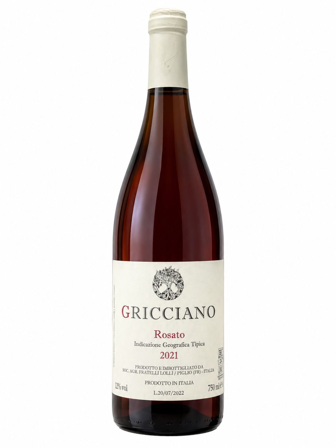 GRICCIANO ROSATO I.G.T.2021 13% VOL