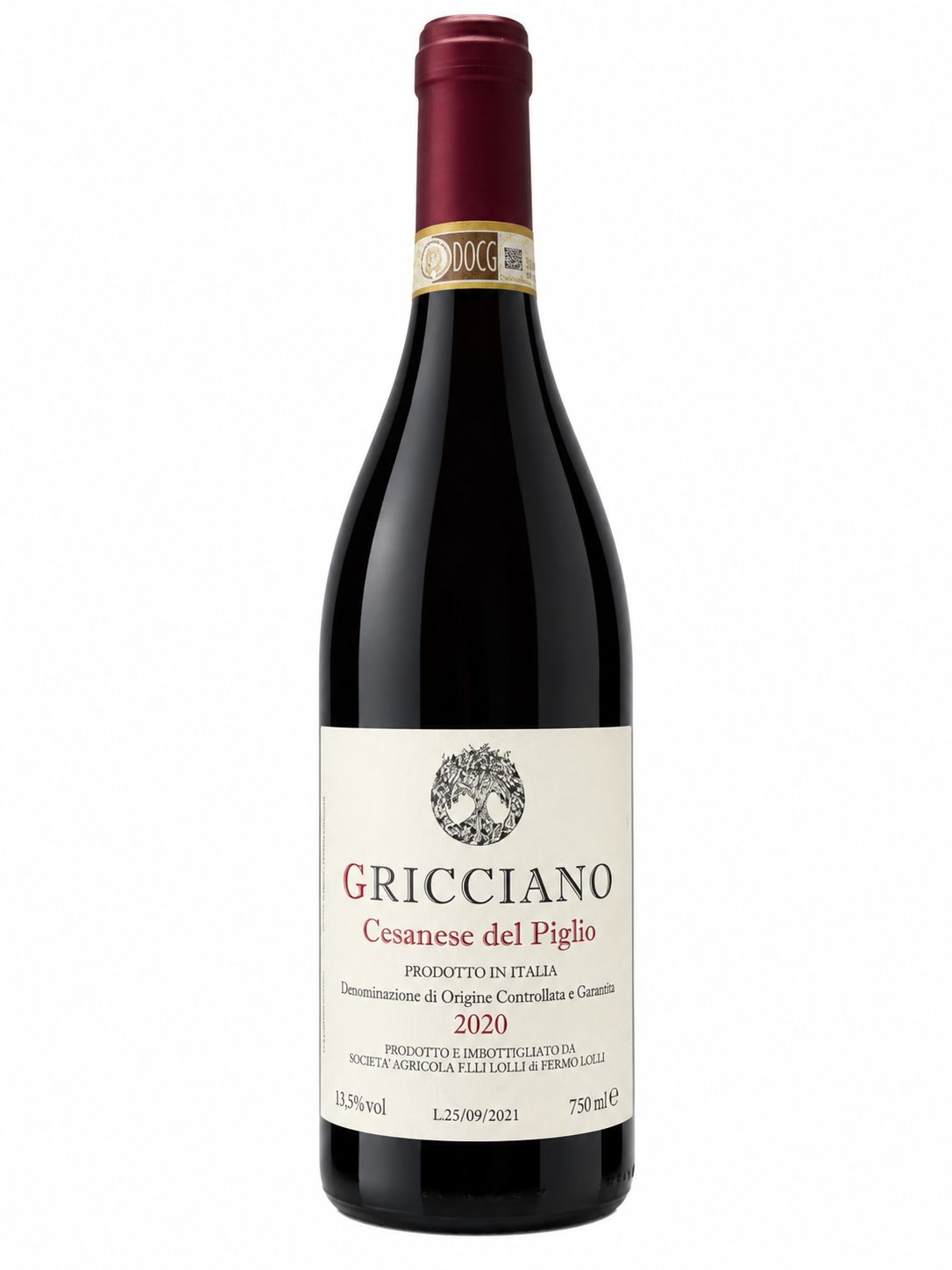 GRICCIANO CESANESE DEL PIGLIO D.O.C.G.2020 13,5% VOL GRICCIANO CESANESE DEL PIGLIO D.O.C.G.2020 13,5% VOL