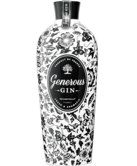 GIN GENEROUS DELIGHTFULLY 44%VOL. 70CL GIN GENEROUS DELIGHTFULLY 44%VOL. 70CL