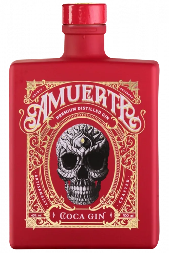 GIN AMUERTE RED 43% VOL. 70CL GIN AMUERTE RED 43% VOL. 70CL