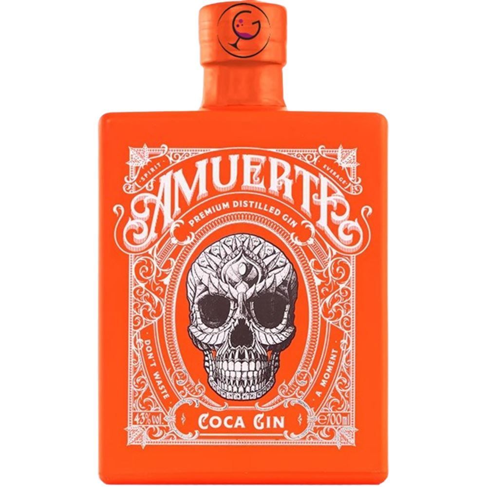GIN AMUERTE ORANGE 43% VOL. 70CL GIN AMUERTE ORANGE 43% VOL. 70CL