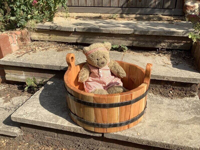 Medieval wooden Tub