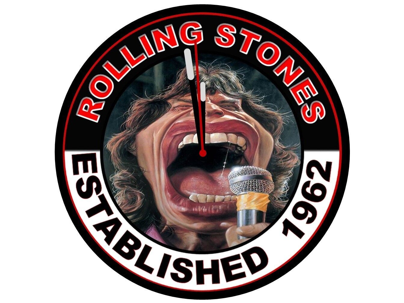 Rolling Stones Wanduhren