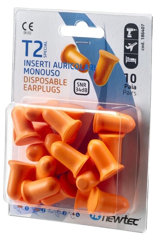 Auricolari antirumore EN352 conf.pz.10 paia