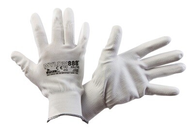 Guanti nylon palmo poliuretano conf.12 pz