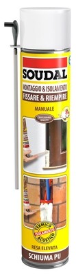 Schiuma poliuretanica universale  ml.75  SOUDAL Pz.6