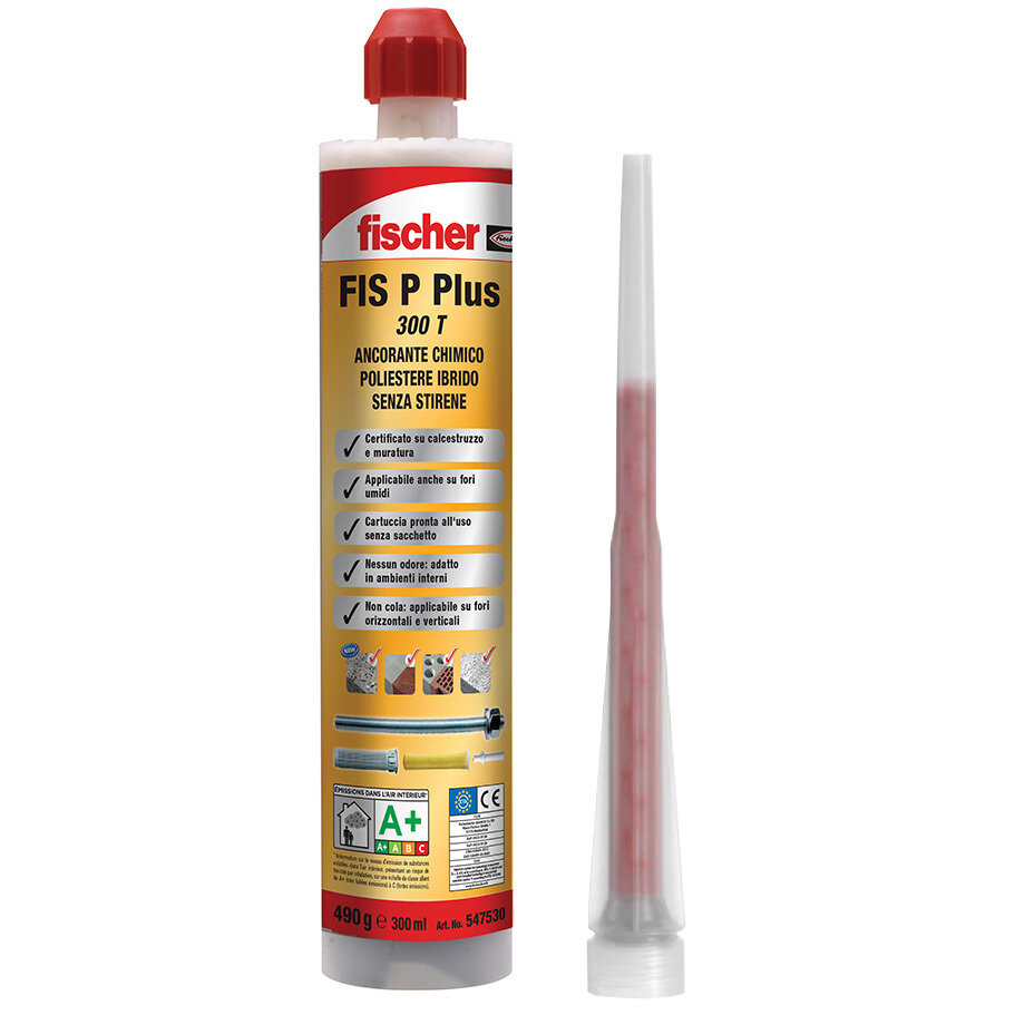 Ancorante fischer  PLUS 300T  ml.300