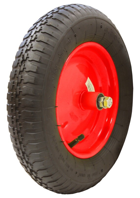 Ruota vespa per carriola interasse mm.134 con cuscinetti