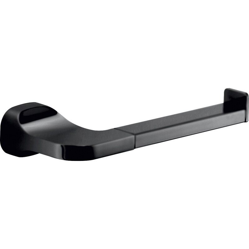 Portarotolo stelvio nero opaco  Gedy ST24