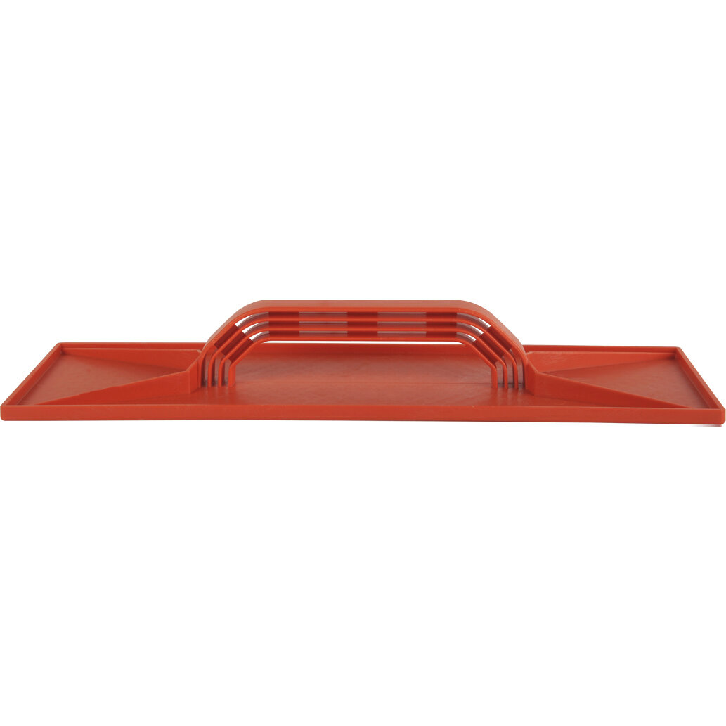 Frattone plastica arancio  CM.15X45
