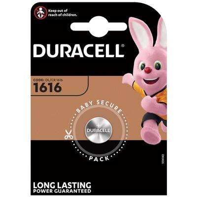 Duracell batterie a bottone  1616 BL.1PZ.