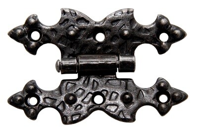 Cerniera ferro battuto piana  mm.70X45 Pz.4