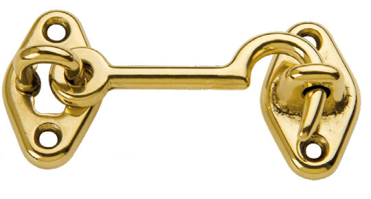 Ganci fermafinestre ottone